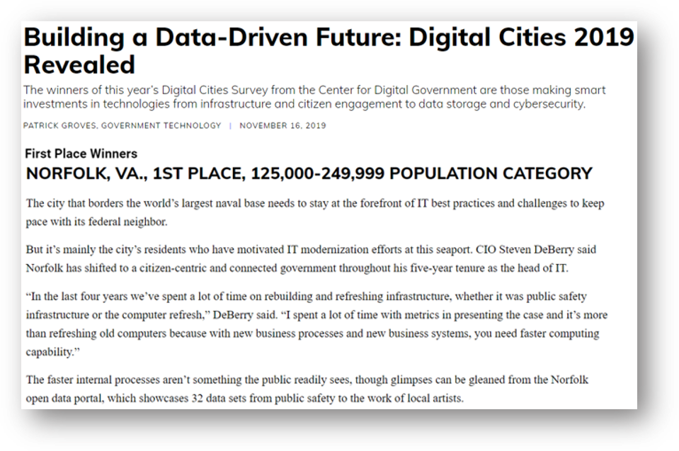 A Data-Driven Future