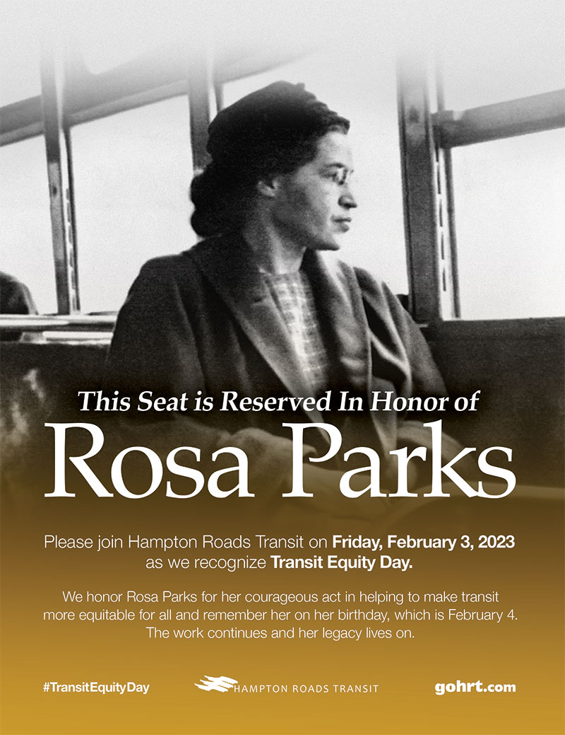 Rosa Parks - Transit Equity Day